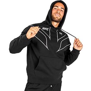 Venum Heren UFC Hoodie Fight Night 2.0 Replica Sweatshirt, zwart, XL