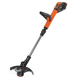 Black+Decker STC1820PCB Accu-grastrimmer (18 V 2,0 Ah, 28 cm maaibreedte, automatische draadverlenging (AFS) geschikt voor grotere oppervlakken, zonder accu en oplader)