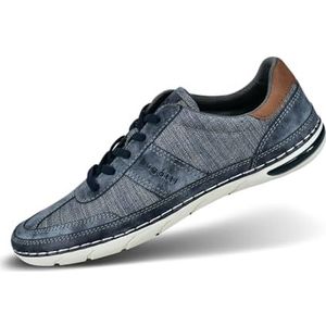 bugatti - Zakelijke Herenschoenen - Donkerblauw - Veterschoenen