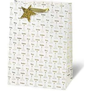 bsb Cadeauzakje, geschenkzakje, papieren zakje, kerstmotief, A4-formaat