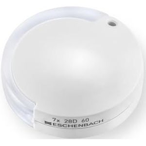 Eschenbach Optiek vergrootglas mobiele vergrootglas, 7,0 x, wit, met omhangkoord