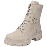 Rieker 74642 veterlaarzen voor dames, beige, 38 EU