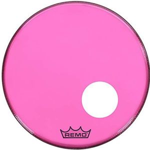 Remo Colortone Powerstroke 3 Drumkop Clear Ported 20 Inches P3-1320-CT-PKOH Roze