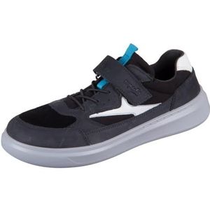 Superfit Cosmo Sneaker, grijs/zwart 2000, 34 EU breed, Grijs zwart 2000, 34 EU Breed