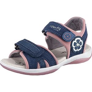 Superfit Sunny sandalen voor meisjes, Blauw roze 8020, 29 EU