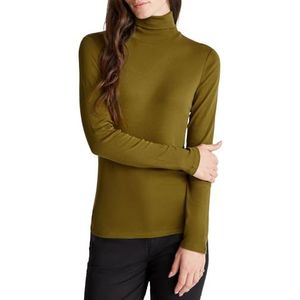 United Colors of Benetton T-shirt voor dames, Groen, XXS