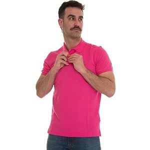 GANT Original Pique SS Rugger Poloshirt voor heren, hyper roze, standaard, Hyper pink., S