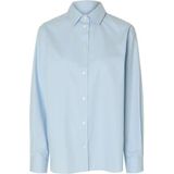 Overhemd - Blauw - Gerecycled Katoen - Lange Mouwen