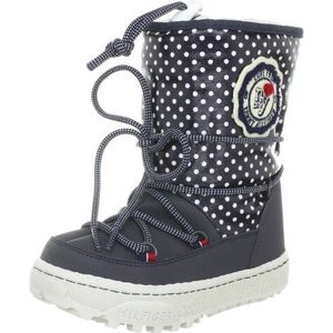 Tommy Hilfiger Webber Jr 4a Laarzen voor meisjes, Blau Midnight witte stippen 403, 35/36 EU