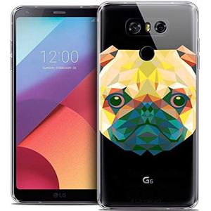 Beschermhoes voor LG G6, ultradun, Polygon Animals hond