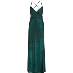 Vera Mont Vera Mont Dames 8650/4030 jurk, emerald/zwart, 40, Emerald/Black, 40