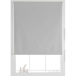 Estoralis ARAL rolgordijn transparant glad, stof, blanco, 130x175 cm