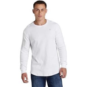 G-STAR RAW Heren Lash T-shirt, wit (White D16397-d289-110), XXL