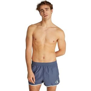 CALVIN KLEIN - SHORT RUNNER - Boardshorts - Grijs - Duurzaam Gemaakt