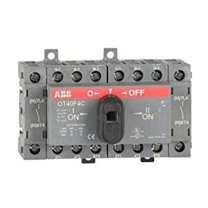 Abb-entrelec 1SCA104934R1001 modulaire schakelaar, grijs/zwart/rood, standaard