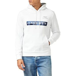 Hackett London Amr Hackett HDY Sweater voor heren, 800, wit, S