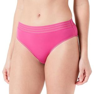 DIM - Generous - Naadloze Damesslip - Blauw - Biologisch Katoen - 1 stuk