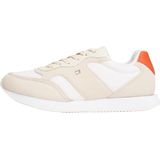 Tommy Hilfiger - TH EASY RUNNER - Sneakers - Beige/oranje