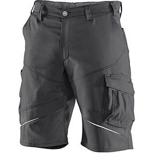 Kübler Activiq Werkshorts voor heren, antraciet, maat 40, werkshorts van gemengd weefsel, lichte werkshorts van KÜBLER Workwear