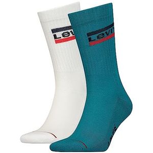 Levi's Uniseks crew sokken (set van 2), ocean depths, 35/38 EU