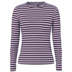 PIECES - PCRUKA - Shirt - Bourgogne - Lange Mouwen