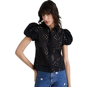 Desigual Cam_filadelfia T-shirt voor dames, zwart, S