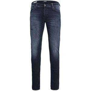 JACK & JONES Heren jeans, Denim blauw, 32W / 32L