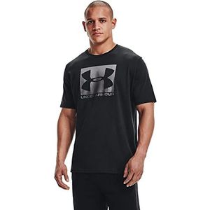 Under Armour Heren UA Boxed Sportstyle ademend sportshirt, sneldrogend functioneel shirt met losse pasvorm