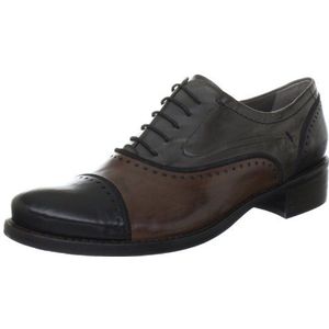 Maripe 850144 Casual vetersluiting voor dames, zwart zwart 1, 41.5 EU