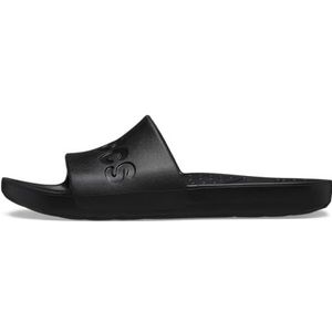 Crocs Slide sandaal voor heren, Zwart, 14 UK