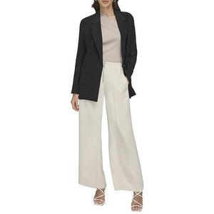 DKNY SPORTSWEAR WOMENS Dames Business Suit Jacket, zwart, S