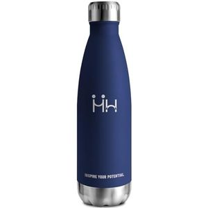 Roestvrijstalen drinkfles, 750 ml, thermoskan, BPA-vrij, waterfles, geschikt voor koolzuurhoudende dranken, lekvrij, dubbelwandig, thermosfles, drinkfles voor fitness, hardlopen, kantoor, volwassenen