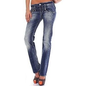 Heerlijk Pitch denim stretch jeans recht dames - - W25/L32