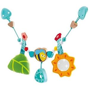 Hape E0021 - kinderwagenketting ""Hummelchen"", eenvoudige bevestiging, met bel, vanaf de geboorte