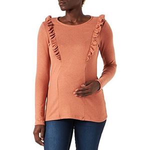 Noppies Dames Pierson Nursing Tee T-shirt met lange mouwen, Cederhout - P894, 70