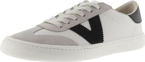 Victoria - Damestrainers - Wit - Baskets - Barefoot Effect Leer - Comfortabele Zool