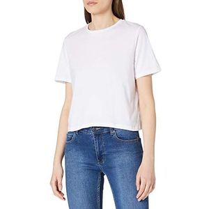 PIECES Dames Pcrina Ss Crop Top Noos Bc, Bright White, XL, wit (bright white), XL