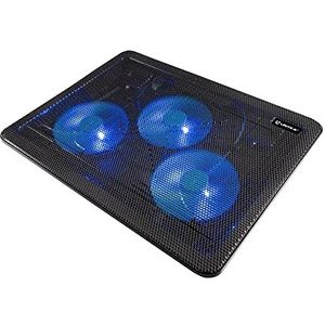 UNYKAch CANDY C300 laptop cooling pad 39,6 cm (15.6") 1100 RPM Zwart, Blauw