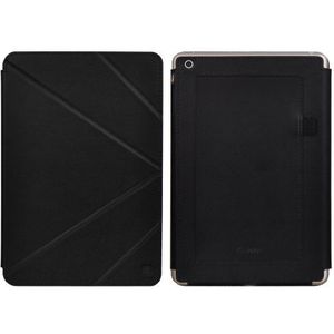 Luxa2 Vlinder Lederen Stand Case voor iPad Mini - Zwart