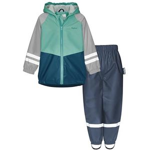 Playshoes Regenset, taille van groen fleece, 116 (2-pack), uniseks, Tailleband van groene fleece, 116 cm