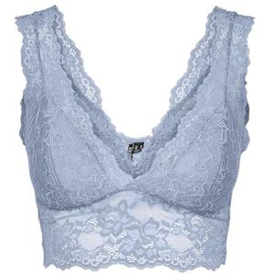 Pclina Lace Bra Top Noos, Cashmere Blue, XL