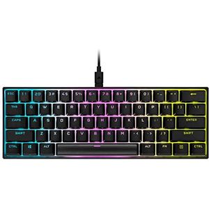 Corsair - K65 RGB Mini - Mechanisch Gamingtoetsenbord - Zwart - Cherry MX Red - iCUE-compatibel - QWERTY ES