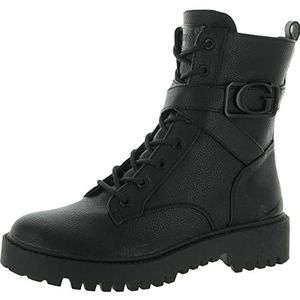 GUESS Orana Combat Boot voor dames, Zwart, 42 EU