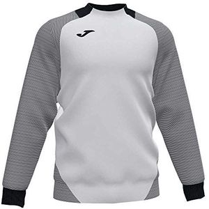 Joma Essential II sweatshirt, heren, wit-zwart, XS