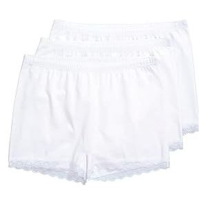Ulla Popken - Broekje - Wit - 3 Pack - Elastische Taille