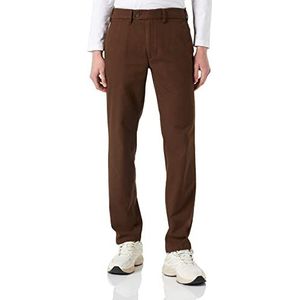 Eurex by Brax Heren Jonas Cotton 3.0, Flatfront broek, Rust, 46