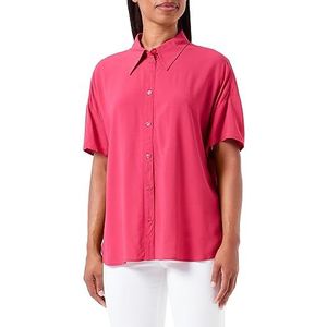 United Colors of Benetton dames overhemd, Rood Magenta 2E8, S