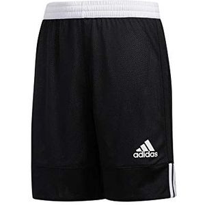 adidas Uniseks-Kind 3G Speed Reversible Shorts, Black/White, 9-10 Years