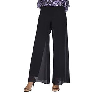 Alex Evenings womens Straight Leg (Petite Regular Plus Sizes) Dress Pants, Black Overlay, Small US