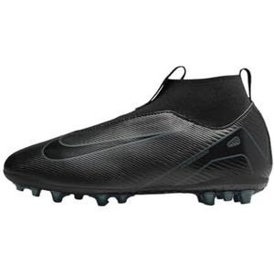 Nike Jr Zoom Superfly 10 Academy AG, Football Soccer, uniseks, Black Black Deep Jungle, 34 EU